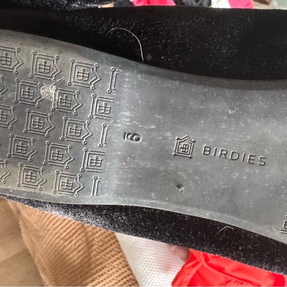 Birdies Black Velvet Sterling Women's Slip on. Size 9 - Picture 6 of 6